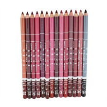 Waterproof Lip Liner Pencil Set 12 Colors Longwear Precision Tip Professional 15cm
