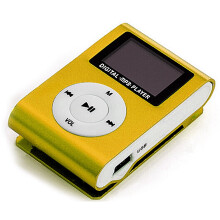 Lettore MP3 Pristin, portatile con clip in metallo e schermo LCD, supporta schede TF, compatibile con le applicazioni ERYUE QISUO.