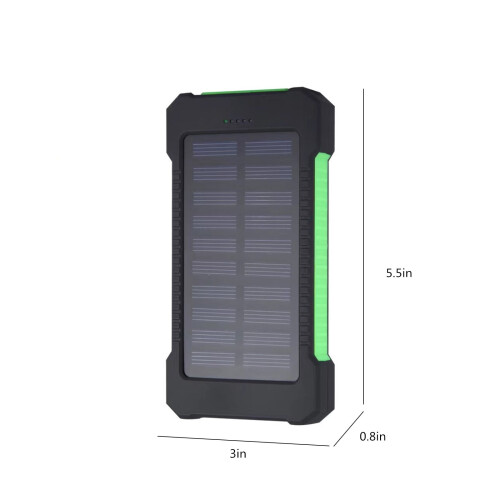 Φορητός Φορτιστής 20000mAh, Μίνι Power Bank με 2 Έξοδους, Συμβατό με τις Προσφορές Black and Friday 2