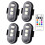 Luce stroboscopica a LED a 8 colori Luce per aereo4 pezzi4 pezzi4 pezzi4 pezzi 1