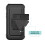 Capa resistente para celular com coldre, compatível com iPhone 15 - Preta 6