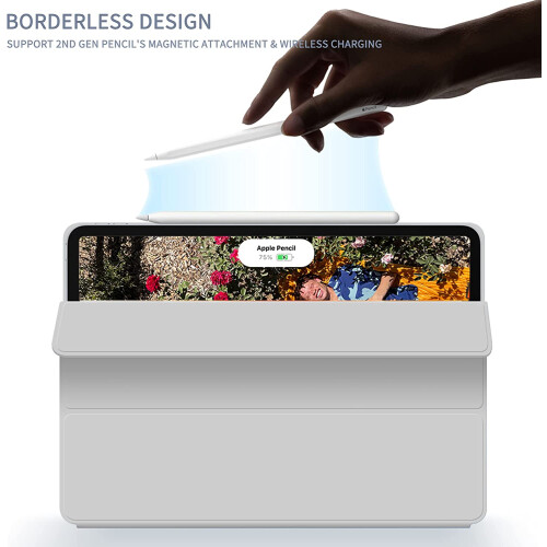 Capa compatível com iPad Pro de 11 polegadas (4ª/3ª/2ª/1ª geração - modelos 2022/2021/2020/2018), Rebound Magnetic Slim Trifold. 2