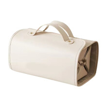 Quinlirra Nuova borsa per il trucco pieghevole, staccabile, portatile, di grande capacità, ideale per i viaggi, con spazio per riporre gli oggetti,