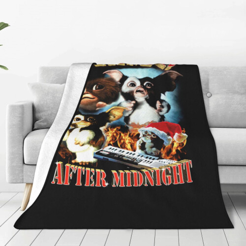 Manta Gremlins - Manta super macia e aconchegante para mulheres e meninas, 127 x 152 cm (50 x 60 polegadas), ideal para sofá, cama e decoração de