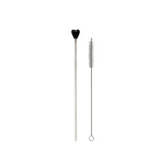 Generický opakovaně použitelný nerezový nápoj s čisticím kartáčkem a čisticím kartáčkem Total1Straw1, B jedna velikost