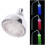 Chuveiro LED com temperatura ajustável em 3 cores, formato quadrado de 4 polegadas com acabamento em ABS e 12 LEDs para banheiro e acessórios 1