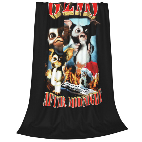Manta Gremlins - Manta super macia e aconchegante para mulheres e meninas, 127 x 152 cm (50 x 60 polegadas), ideal para sofá, cama e decoração de 1
