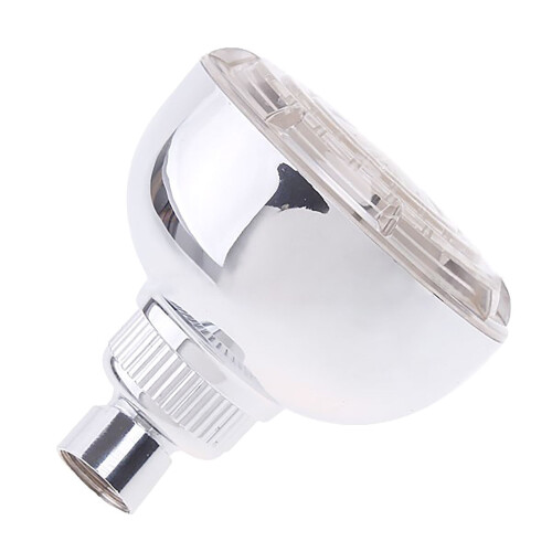 Chuveiro LED com temperatura ajustável em 3 cores, formato quadrado de 4 polegadas com acabamento em ABS e 12 LEDs para banheiro e acessórios 1