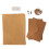 12 τεμάχια χαρτί γραφής Vintage Kraft Paper, χαρτί γραφής ευρωπαϊκού στιλ για γραφή 1