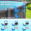 Adjustable Swimming Pool Pipe Holder Hook 5