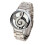 ZHENYANGli Klockor Noter Musiknotation Metall Quartz Armbandsur Mode 4