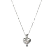 Luminous Pendant Necklace, Cute Love Necklace Gift To Mother Lockets Necklace