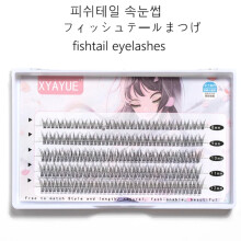 DEKAXID faux cils petit diable maquillage extension de cils Type A cils cosplay maquillage beauté cils en touffes cils naturels et fins