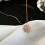 Κολιέ με κρύσταλλο RSAMD Sliver Snowflake Zircon Crystal, γυναικεία κοσμήματα, δώρα Χριστουγέννων 2