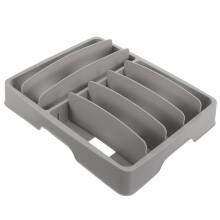 Gaveteiro multifuncional para utensílios de mesa, organizador de cozinha e bandeja para talheres.