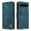 Capa Flip para Google Pixel 6a em Couro Sintético com Carteira e Design Simples e Resistente a Impactos 1