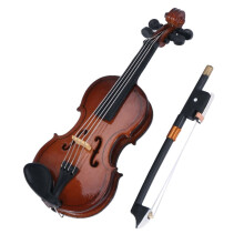 Miniatura instrumentu muzycznego skrzypcowego z etui, 8x3 cm