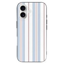 Etui z TPU w paski kompatybilne z iPhone'em 16 – ultracienkie, odporne na wstrząsy, nieżółknące, odporne na zarysowania, kompatybilne z