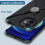 Capa para celular em formato de X, compatível com a maioria dos smartphones. A mais recente capa para celular com amortecimento de ar, resistente a 5