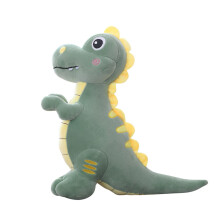 Dinossauros de pelúcia fofos, bichinhos de pelúcia macios, presentes de Natal e aniversário para crianças, meninas e meninos.