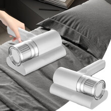 Aspirateur de lit Miayilima Pond Filters 12 kPa à main avec filtre HEPA, compatible avec les matelas épais, les oreillers, les draps, les canapés