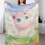 Κουβέρτα J-igglypuff Queen Size, Συμβατή με Jigglypuff, Υπερμαλακή και Ελαφριά Φανέλα, Άνετη για 4