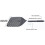 14 Inch Aluminum Perforated Rectangular Pizza Peel Paddle with Ergonomic Handle and Cutter 2