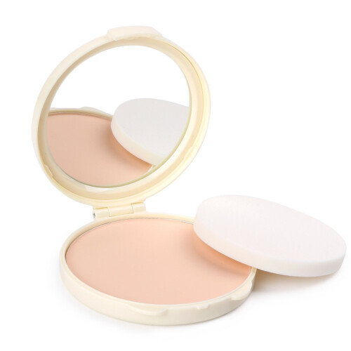 Translucent Pressed Powder Light Ivory 15g, Oil Control Compact for Natural Poreless Finish