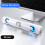Chicmine Bluetooth Sound Bar Στερεοφωνικό LED Φωτιστικό Subwoofer Ηχείο για Υπολογιστή, Τηλεόραση, 3