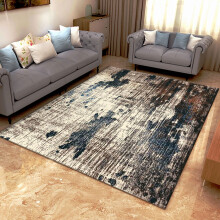 Tapis Wacanda à motifs abstraits, 3 modèles et 4 tailles, compatible avec les sols modernes souples et durs, salon, chambre, cuisine