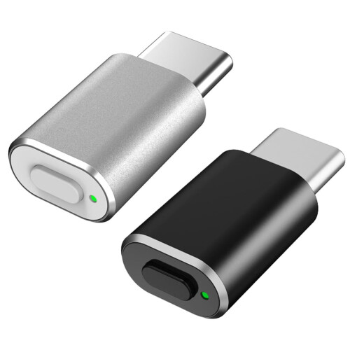 Houd uw computer actief voor Mouse Jiggler - Onzichtbare USB-C-aansluiting voor Mouse Mover T15Silver 1