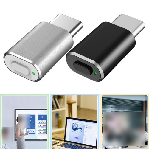 Houd uw computer actief voor Mouse Jiggler - Onzichtbare USB-C-aansluiting voor Mouse Mover T15Silver 2