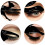 Eyeliner Stencil for Beginners with Multiple Style Options, Reusable Cat Eye Makeup Guide Tool 4