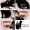 Eyeliner Stencil for Beginners with Multiple Style Options, Reusable Cat Eye Makeup Guide Tool 3