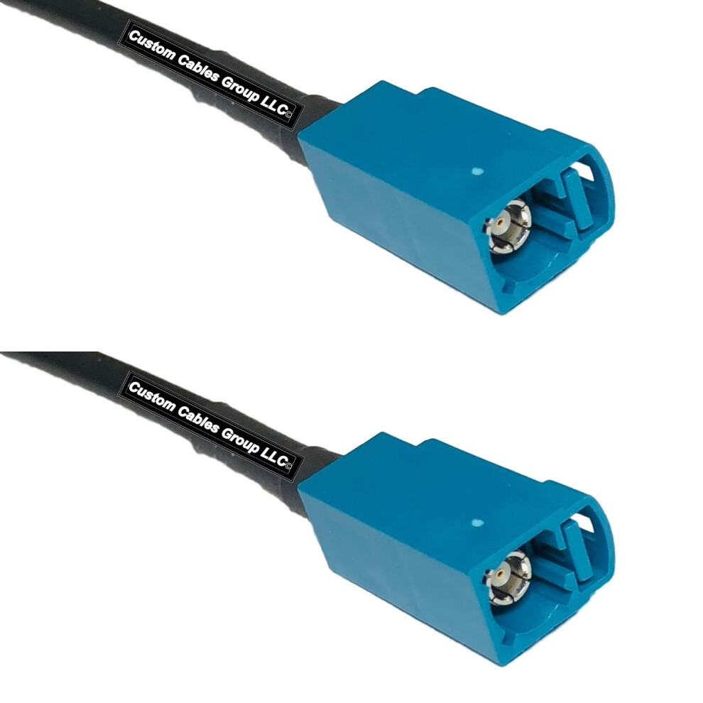 Fakra Z Rf Cable 3Ft Female To Female Rg58 Coaxial 50 Ohm Low Loss Automotive Extension 9365369029392