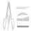 Eyebrow Mapping Tool Golden Ratio Adjustable Foldable Ruler for Microblading and Shaping 2