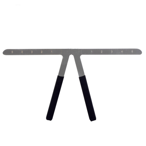 Eyebrow Caliper for Symmetry with Adjustable Size, Precise Brow Mapping Permanent Makeup Ruler 1