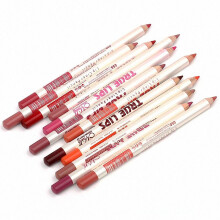 Waterproof Lip Liner Set 12 Colors Multiuse Long Lasting Makeup Pencils with Lipstick Remover