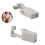 Disposable Ear Piercing Gun SingleUse Safety with Preloaded White CZ Stud Mini Kit 4
