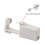 Disposable Ear Piercing Gun SingleUse Safety with Preloaded White CZ Stud Mini Kit 3