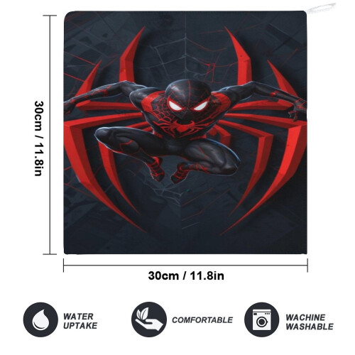 Χειροπετσέτες Spider-Man για το μπάνιο, Βαμβακερές πετσέτες προσώπου απαλές 1