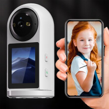 Komplett trådløs WiFi-hjemmeovervåking med 360 videosamtaler for fjernovervåking og toveis visuell kommunikasjon