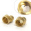40Degree Adjustable Faucet Angled Curved Foot Eccentric Screw Corner TapAdapter 8