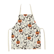 Avental Federra Unissex com Estampa Divertida de Halloween para Cozinhar, Tamanho Grande Adulto (68x55cm), Estilo 2C, Compatível com Cosplay de