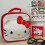 Χαριτωμένο κοριτσάκι KT Hello Kitty με χρωματιστά καλλυντικά, τσάντα πολλαπλών χρήσεων 2
