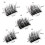 Hesroicy1Box Ψεύτικες Βλεφαρίδες Natural3D Effect Half Curling Eyelashe Extensions Ψεύτικες Βλεφαρίδες Mink 6