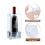 Φορητή τσάντα κρασιού Ice Wine, διαφανής, ψυγείο κρασιού με λαβή για, εξωτερικούς 2