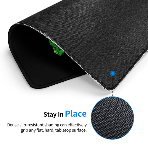 Feid Rubber Lock Edge Mouse pad, Office Desk pad, Writing pad, Multi Code Game pad Mouse Pads for Computers Laptop Mouse Mouse Pad 2