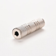 1 pezzo Connettore jack femmina da 3,5 mm a connettore femmina da 3,5 mm F/F Adattatore audio stereo per cuffie Adattatore accoppiatore connettore