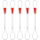 Needle Threader Tightener 5 Pcs Metallic Line Portable Pull Wire Plastic Steel Electric Threading Tool 1